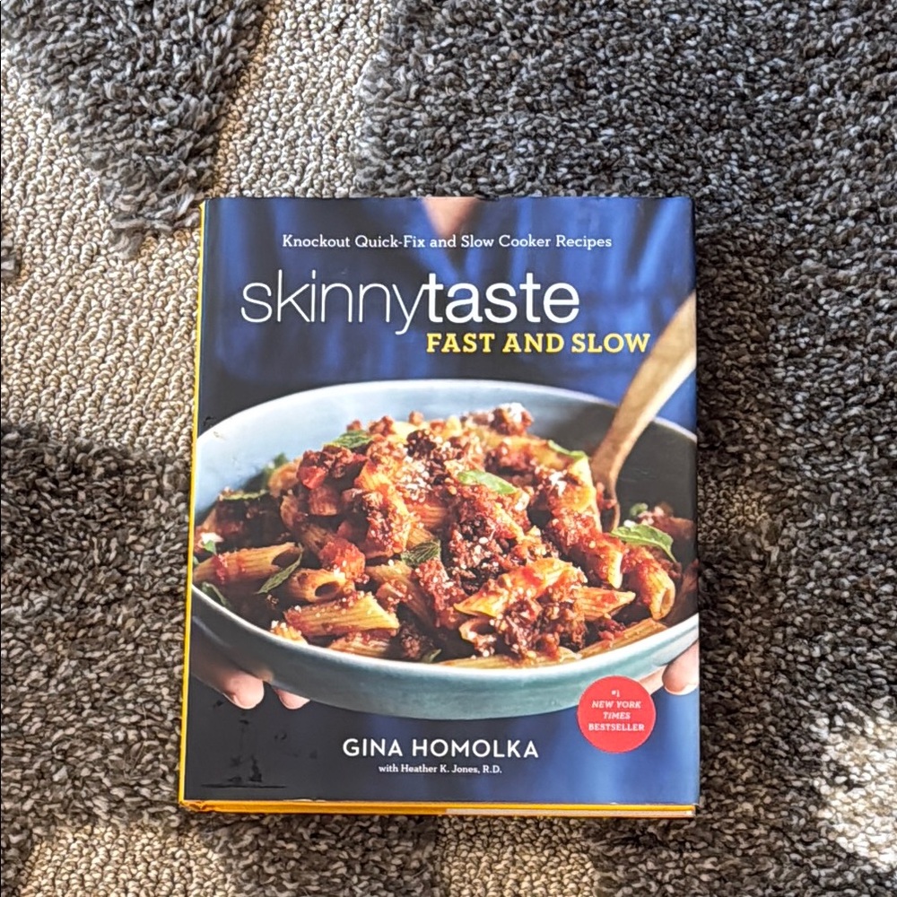 Skinnytaste Fast and Slow Hardcover Cookbook Quick Fix Slow Cooker Gina Homolka